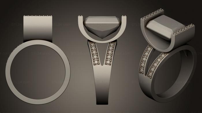 Jewelry rings (ring 53, JVLRP_0155) 3D models for cnc